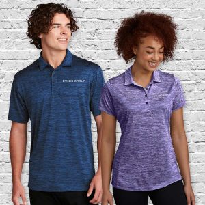 Sport-Tek® PosiCharge® Electric Heather Polos - Available in Men's & Women's Fits, Several Colors - ST590/LST590