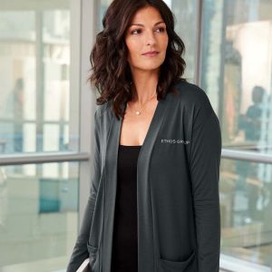 Port Authority® Women's Concept Long Pocket Cardigan - Available in 2 Colors - LK5434