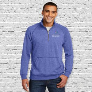 District Lightweight 1/4-Zip Fleece Sweatshirt - Available in 4 Colors - DM392