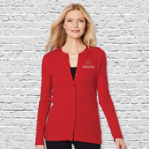 Port Authority® Women's Concept Stretch Button-Front Cardigan - Available in 4 Colors - LM1008