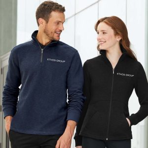 Port Authority Slub-Fleece Jackets - Available in Men's & Women's Fits, 3 Colors - F295/L293