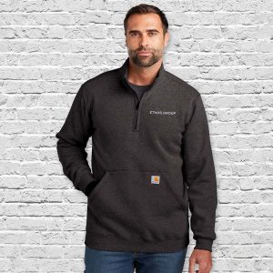 Carhartt® Midweight 1/4-Zip Mock Neck Sweatshirt - Available in 4 Colors - CT105294