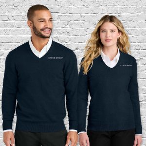 Port Authority® Easy Care V-Neck Sweaters - Available in Men's & Women's Fits, Several Colors - SW2850/LSW2850