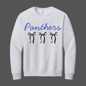 Panther Bow Sweatshirt
